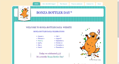 Desktop Screenshot of bonzabottlerday.com
