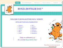 Tablet Screenshot of bonzabottlerday.com